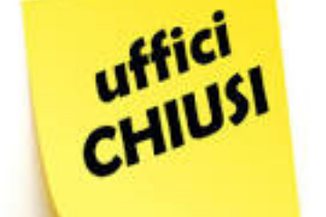 Uffici chiusi - 02/05/2026